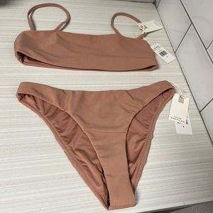 Good American Ribbed bikini